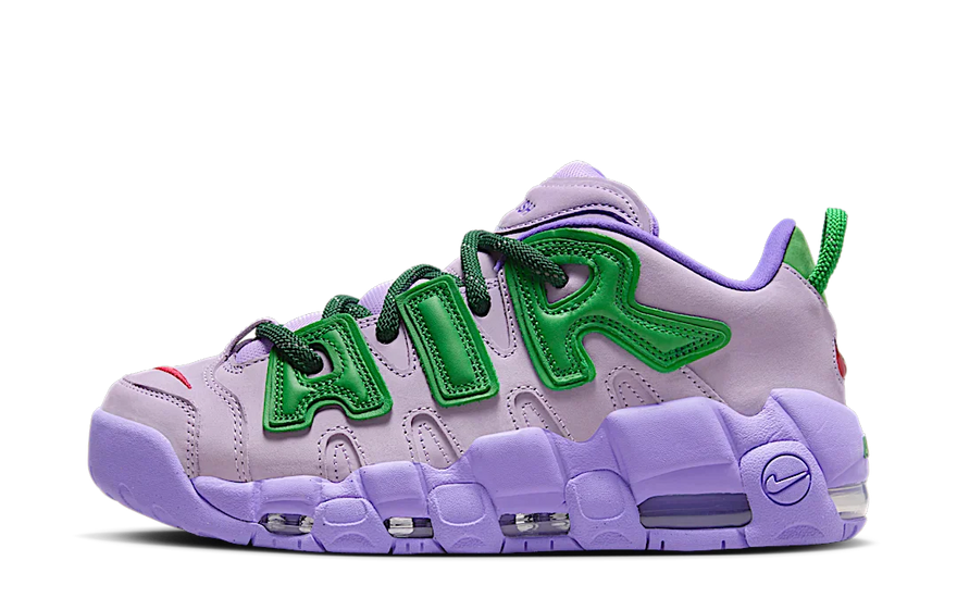 Nike Air More Uptempo Low AMBUSH Lilac — Lila que rompe reglas y confort total
