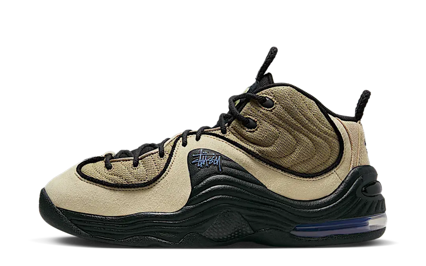 Nike Air Penny 2 Stussy Rattan Limestone: la colaboración que redefine el streetwear urbano