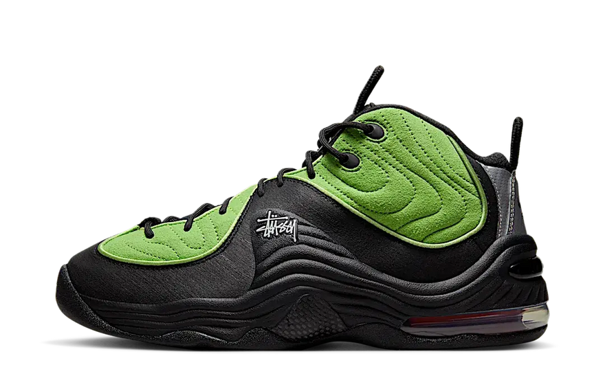 Nike Air Penny 2 Stussy Vivid Green Black — La colaboración que prende la calle