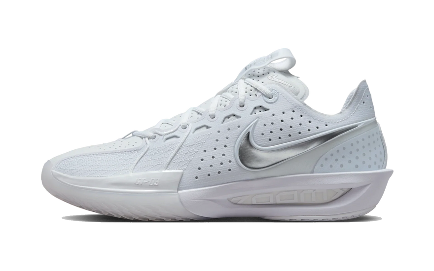 Nike Air Zoom GT Cut 3 TB White Metallic Silver: la ZoomX que cambió el juego, ahora en blanco y plata