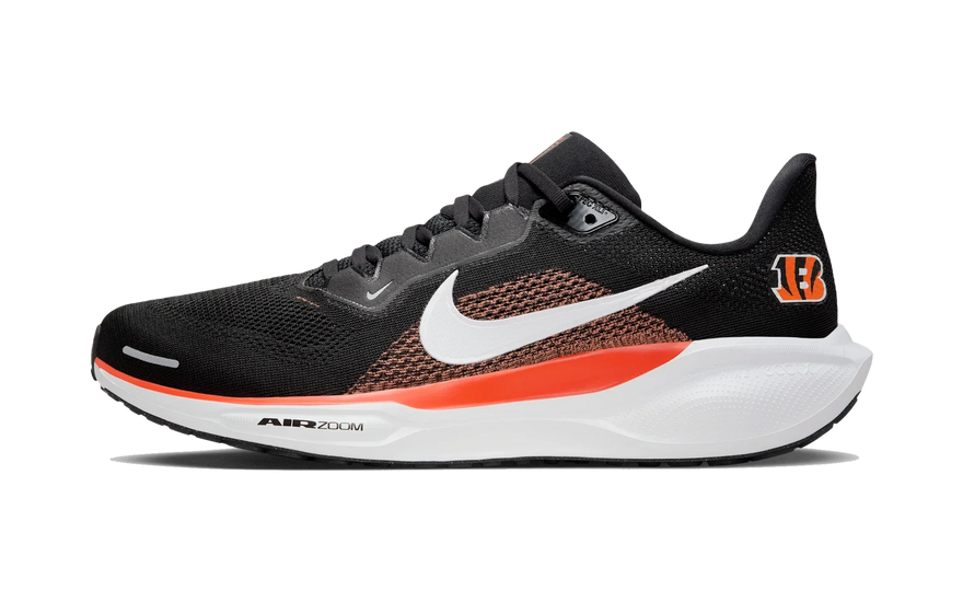 Nike Air Zoom Pegasus 41 Cincinnati Bengals (2025): el running con escudo NFL que todos quieren en 2026
