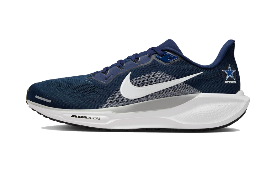 Nike Air Zoom Pegasus 41 Dallas Cowboys (2025): el trainer con el escudo bordado que se lleva dentro y fuera del gimnasio