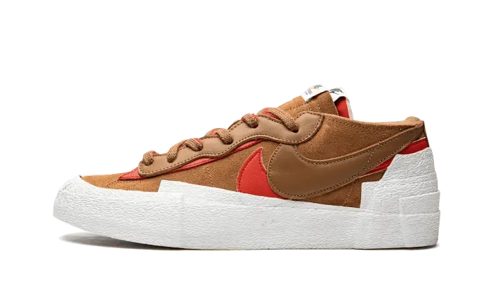 Nike Blazer Low Sacai British Tan: podwójna sylwetka, która na nowo definiuje modę uliczną