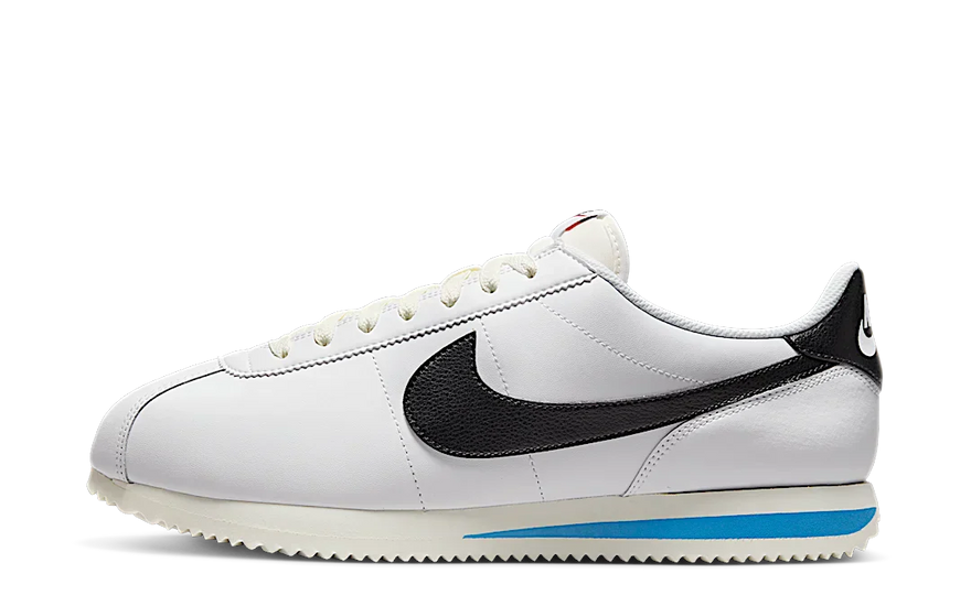 Nike Cortez '23 Blanc Negre Blau Foto Clar: clàssica, retro i perfecta per al teu armari urbà