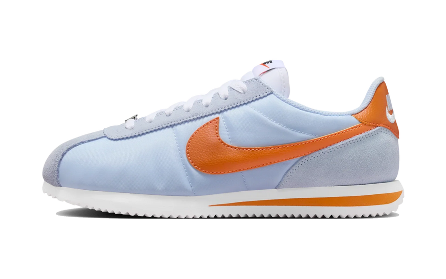 Nike Cortez Textile Hydrogen Blue Hot Curry: el clásico del 72 en su versión más veraniega
