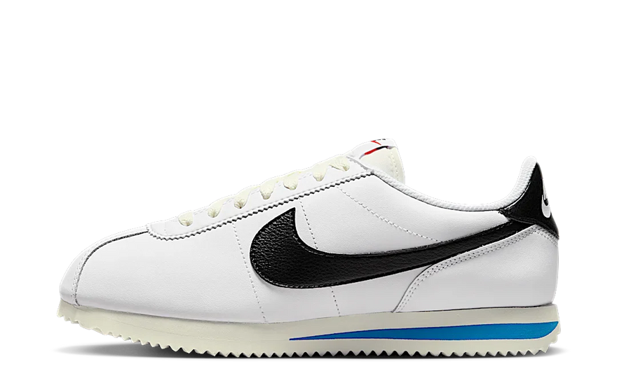 Nike Cortez White Black Light Photo Blue: El clásico reinventado que necesitas