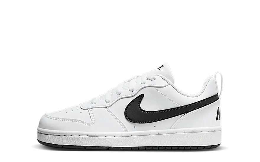 Nike Court Borough Low Recraft White Black: clásico urbano en blanco y negro