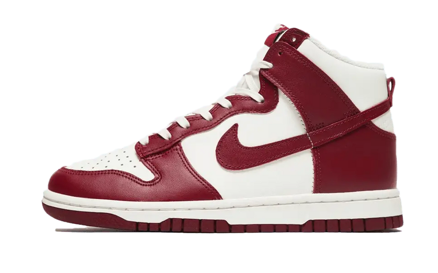 Nike Dunk High Sail Team Red: o Dunk High que precisas este ano