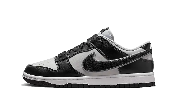 Nike Dunk Low Chenille Swoosh Grey Black: nezbytnost v šedé a černé pro tvůj městský styl