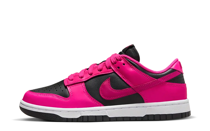 Nike Dunk Low Fierce Pink Black: det lyserøde præg, der vil forvandle dit bylook