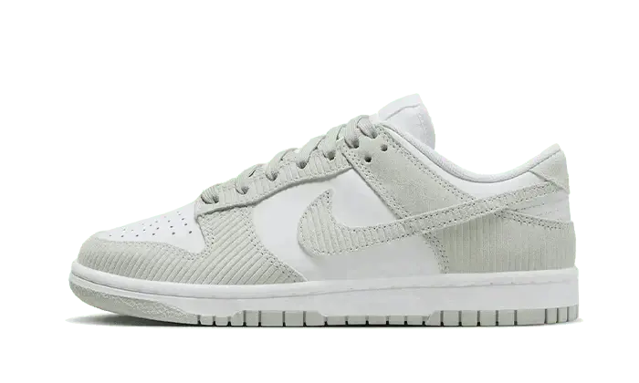 Nike Dunk Low Grå Manchestertyg: det grå manchestertyget som lyfter din gatustil