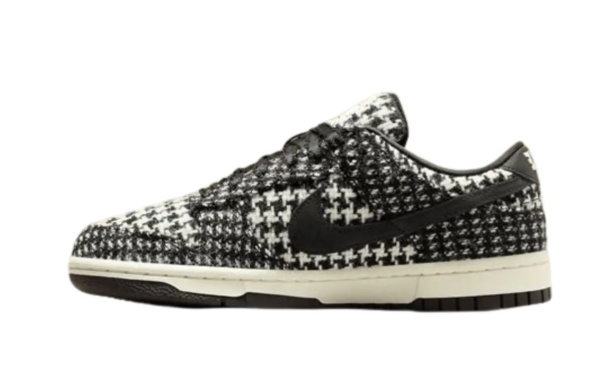 Nike Dunk Low Harris Tweed Hvid Sort Flerfarvet: Bytweed der forvandler dit klædevalg