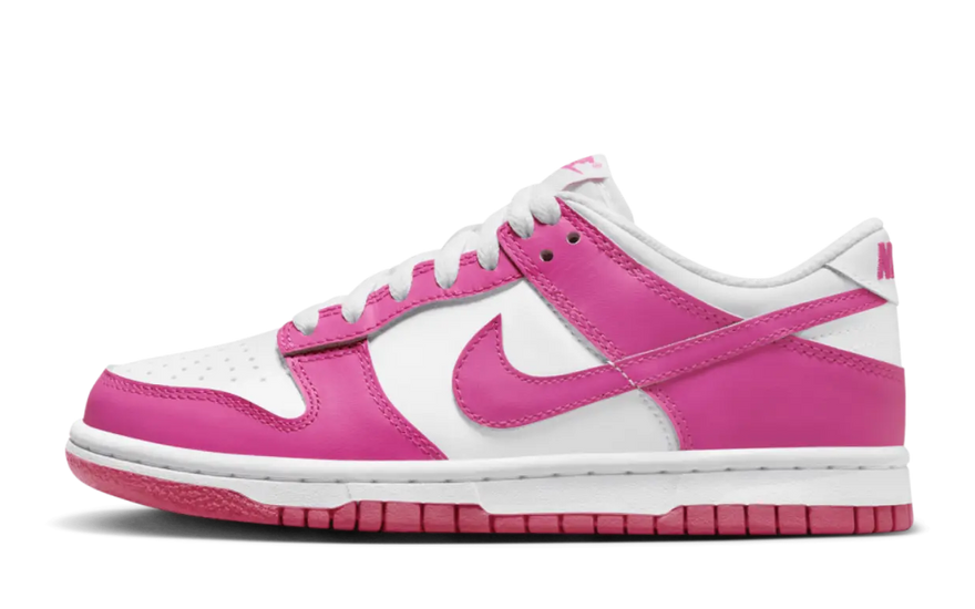 Nike Dunk Low Laser Fuchsia (GS): Zapatillas fucsia para destacar con estilo