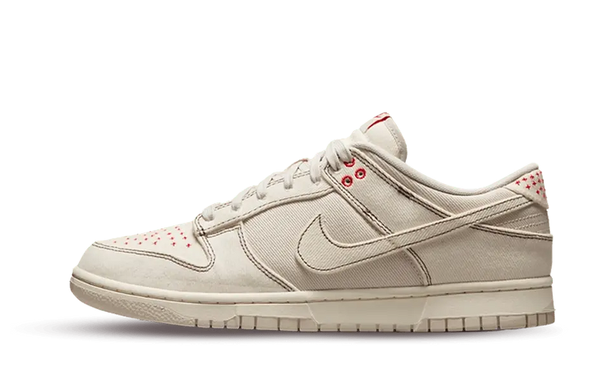 Nike Dunk Low Light Orewood Brown Sashiko: Jemný lesk s duchem Sashiko