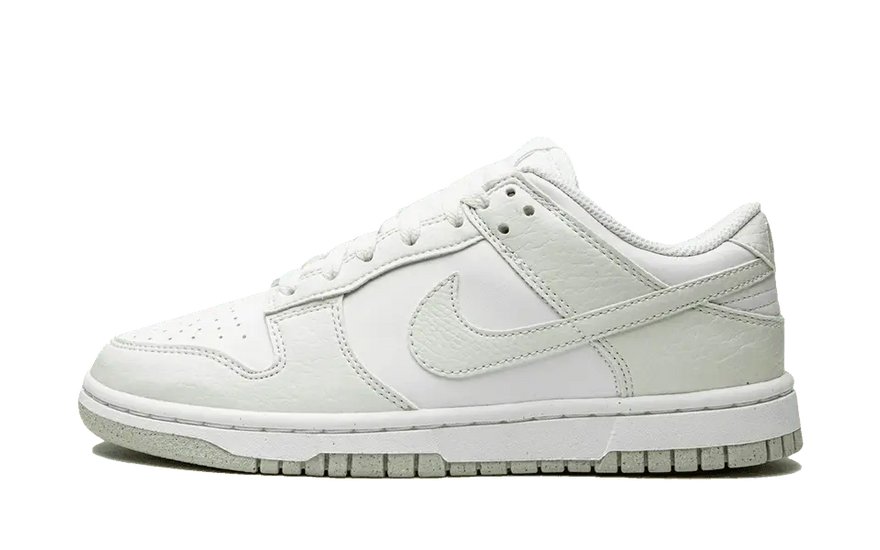 Nike Dunk Low Next Nature White Mint — Ténis brancos com toque de menta