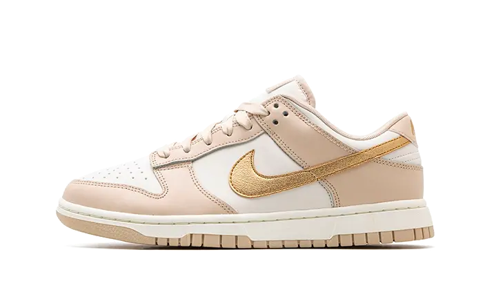 Nike Dunk Low Phantom Metallic Gold: nezbytnost v bílé a zlaté barvě pro tvůj výběr obuvi