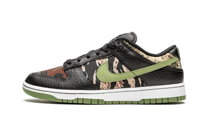 Nike Dunk Low SE Black Multi-Camo (Crazy Camo): Flerfärgade kamouflageskor för att sticka ut