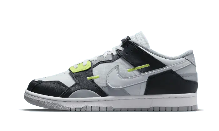 Nike Dunk Low Scrap Wolf Grey Light Lemon Twist: den bæredygtige Dunk, du har brug for