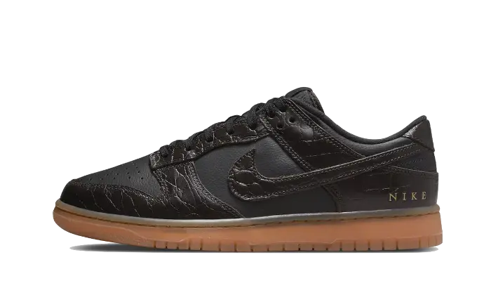 Nike Dunk Low Velvet Brown Black — Velvet elegance for your streetwear 