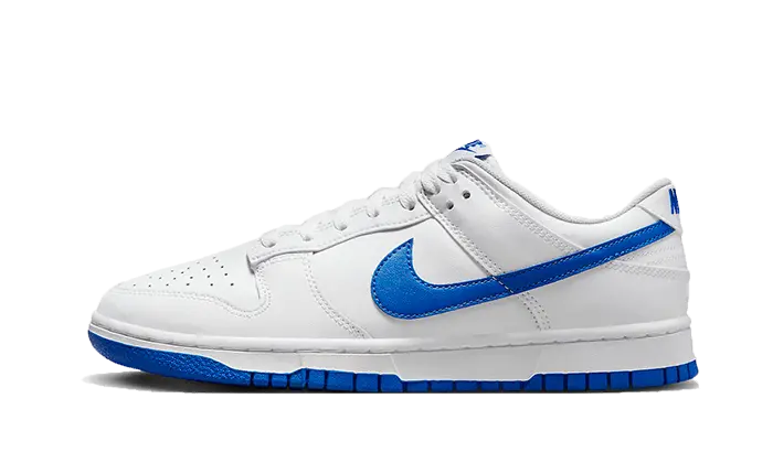Nike Dunk Low White Hyper Royal: stile fresco e comodo per il tuo aspetto urbano