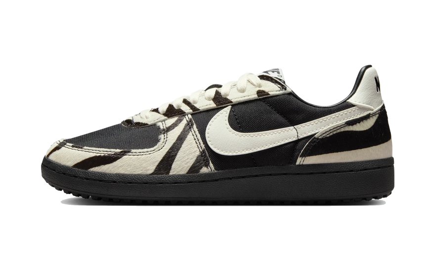 Nike Field General Black Sail Zebra Print (Women's): el retro de 1982 que se ha vuelto salvaje