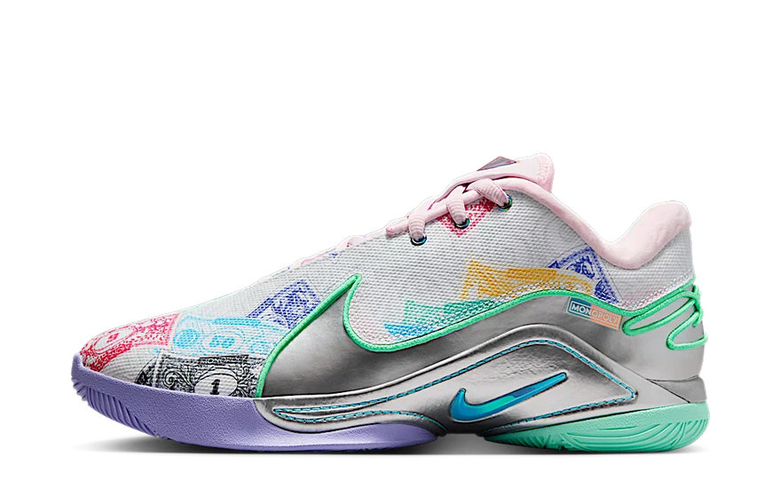 Nike LeBron 22 Monopoly (Solid Outsole): Potencia, tracción y estilo de colección