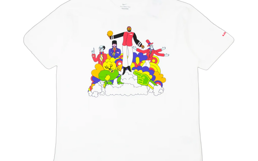Nike LeBron James Heat Wave T-shirt White: la camiseta blanca que domina cancha y calle