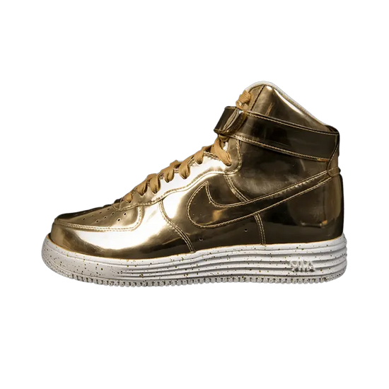 Nike Lunar Force 1 High Liquid Gold: det uundværlige el dorado til dit gadebeklædning