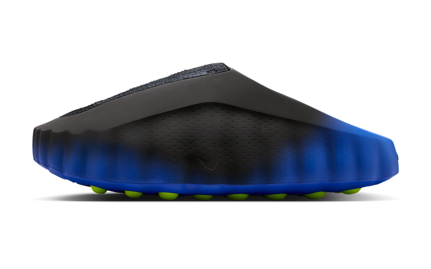 Nike Mind 001 Flyknit Slide Hyper Royal Black: la sandalia con 22 nodos que te hace sentir cada paso
