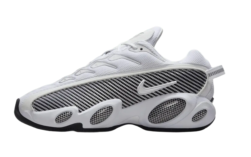 Nike NOCTA Glide Drake Alb Negru — Pantofi sport urbani albi și negri cu stil Drake