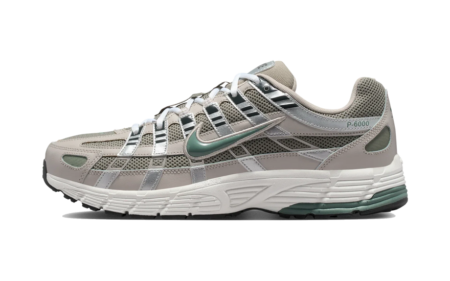 Nike P-6000 Cream Silver Clay Green: la Y2K que se lleva todas las miradas en 2026
