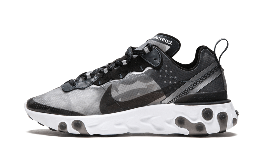 Nike React Element 87 Anthracite Black: la silueta translúcida que sigue mandando en el streetwear