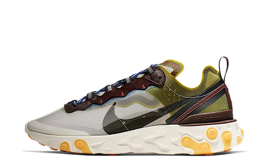 Nike React Element 87 Moss: der Sportschuh, der den städtischen Stil und den Tragekomfort neu definiert
