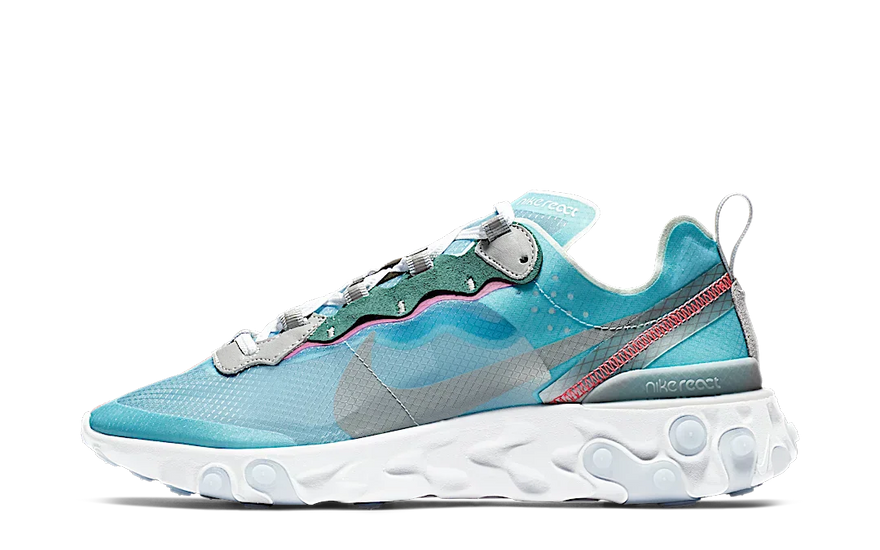 Nike React Element 87 Royal Tint: urban futurism and all-day cushioning