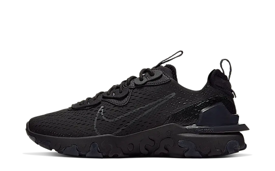 Nike React Vision Black Anthracite : style citadin et confort réactif