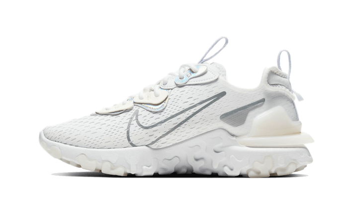 Nike React Vision White Particle Grey: la sneaker deconstruida que combina con todo en 2026