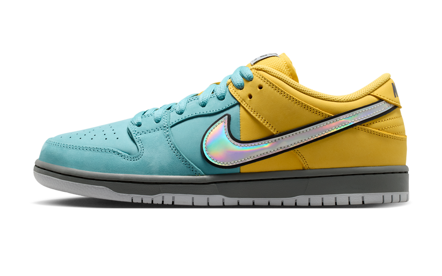 Nike SB Dunk Low Pro Muni Lightning Denim Turquoise — Denim turquesa para skate y calle