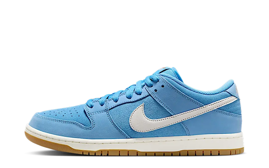 Nike SB Dunk Low Pro University Blue Gum: Ikonische Schuhe für Skateboard und Straßenkleidung
