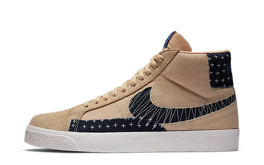 Nike SB Zoom Blazer Mid Sashiko Sesame: la silueta Sashiko que debes tener