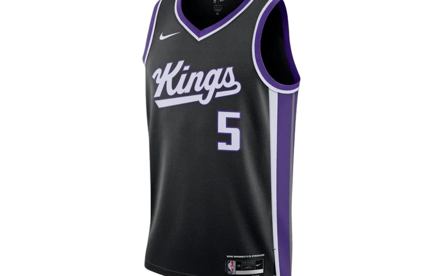 Nike Sacramento Kings De'Aaron Fox 22/23 Jersey Black — The must-have jersey for fans 