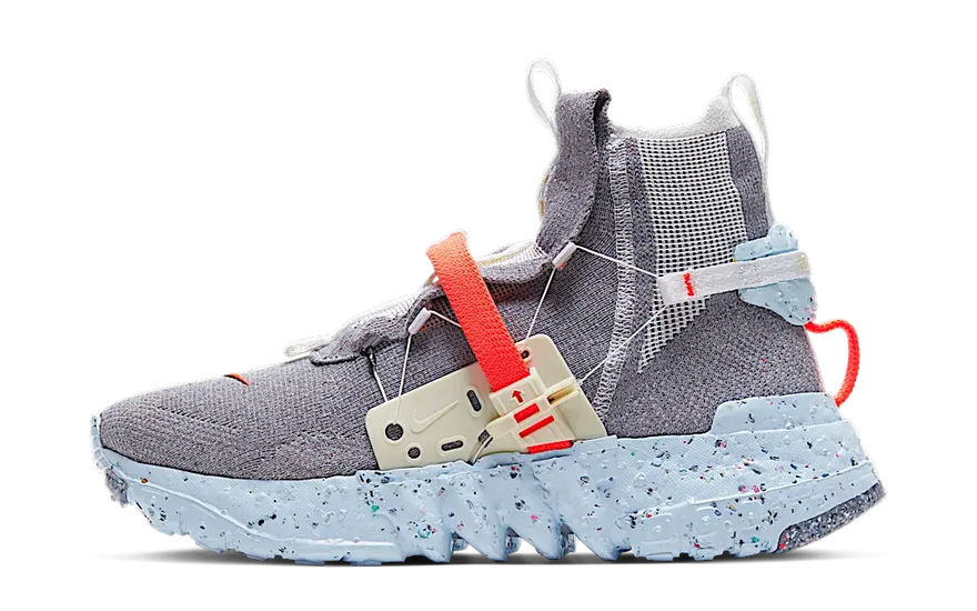 Nike Space Hippie 03 Vast Grey Hyper Crimson: Sostenible, Ligera e Icónica