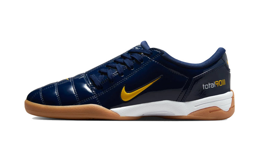 Nike Total 90 3 Patent Michigan: el charol azul y oro que devuelve el círculo del 90 a la calle