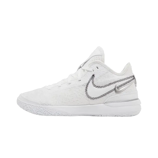 Nike Zoom LeBron NXXT Gen White Metallic Silver: máxima agilidade e estilo em campo