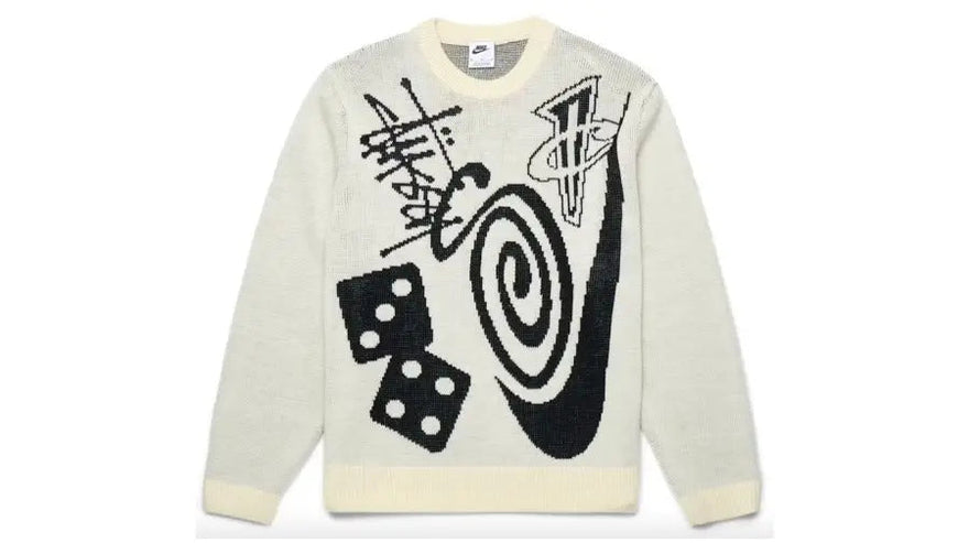 Nike x Stussy Pletený svetr Natural: minimalistický pletený svetr, který potřebujete