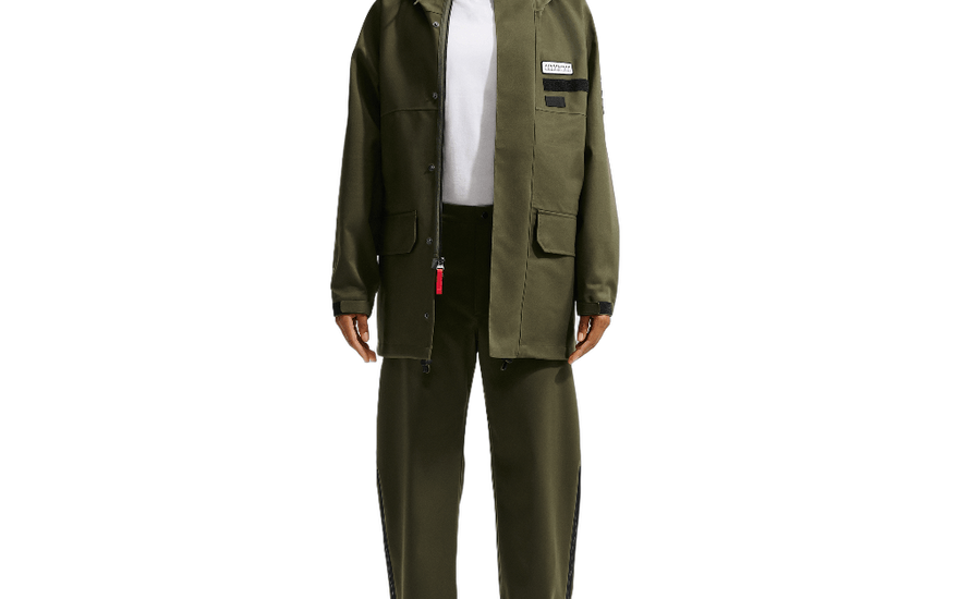 Nike x Tom Sachs Men's Hooded Jacket Olive Canvas/Black — Chaqueta utilitaria urbana imprescindible