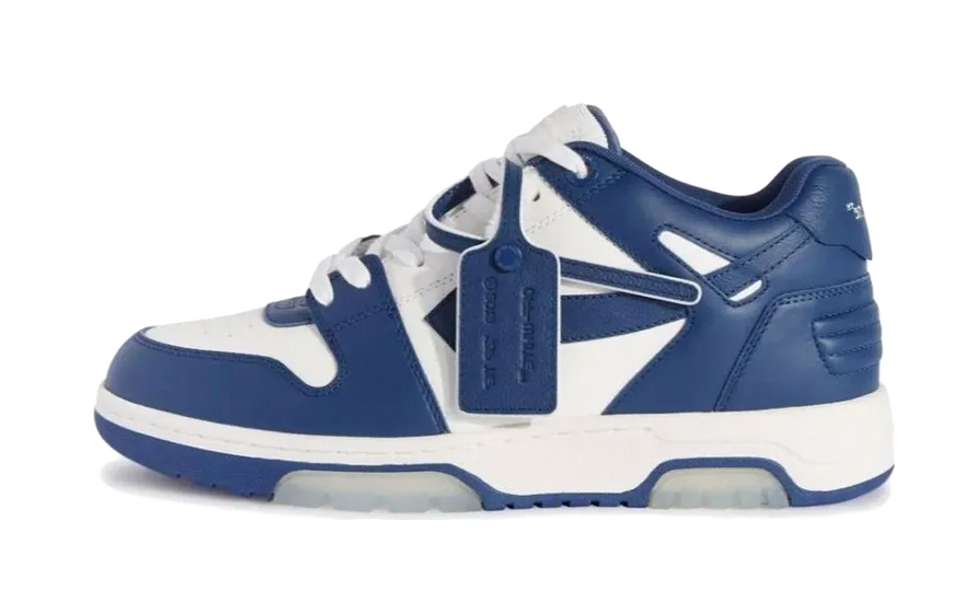 OFF-WHITE Out Of Office OOO Low Tops White Royal Blue: la low top que convierte el azul en el centro del outfit