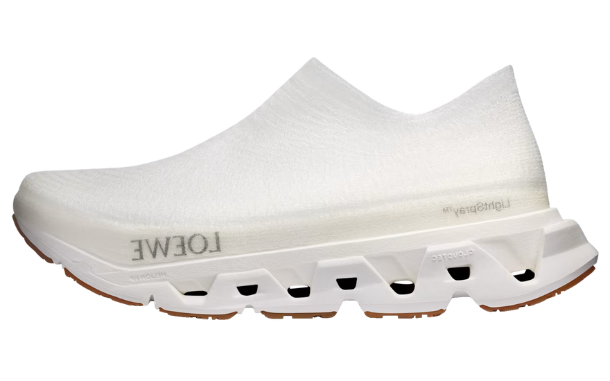 On Running LightSpray Cloudmonster LOEWE White: la zapatilla sin cordones que redefine el lujo deportivo en 2026
