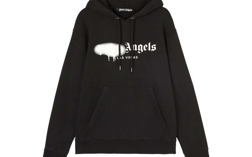 Palm Angels Las Vegas Sprayed Hoodie Black: La Sudadera Streetwear que Todos Quieren en 2026
