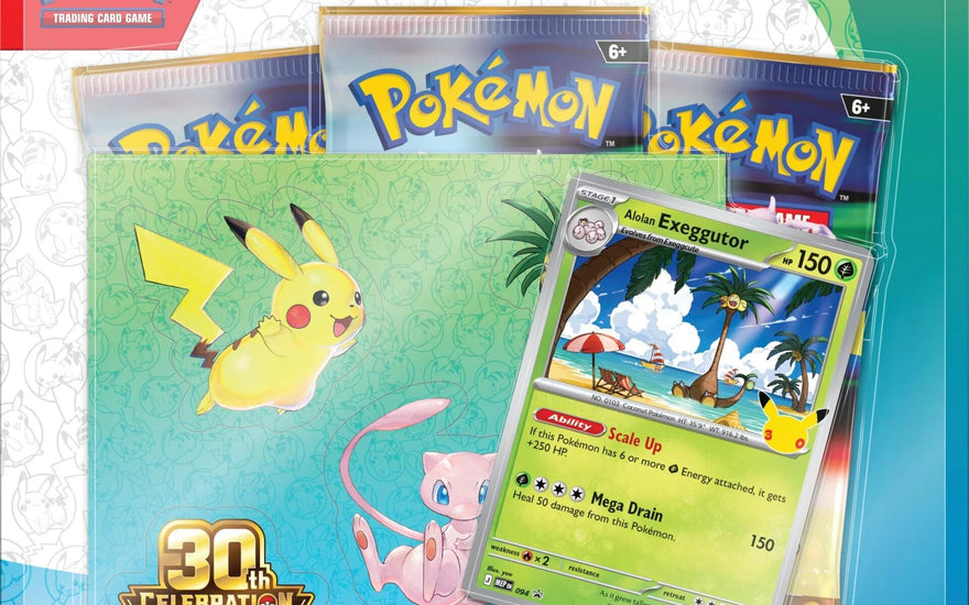 Pokémon TCG 30th Celebration: Alolan Exeggutor Tech Sticker Collection: le pack Day Out pour votre setup en 2026