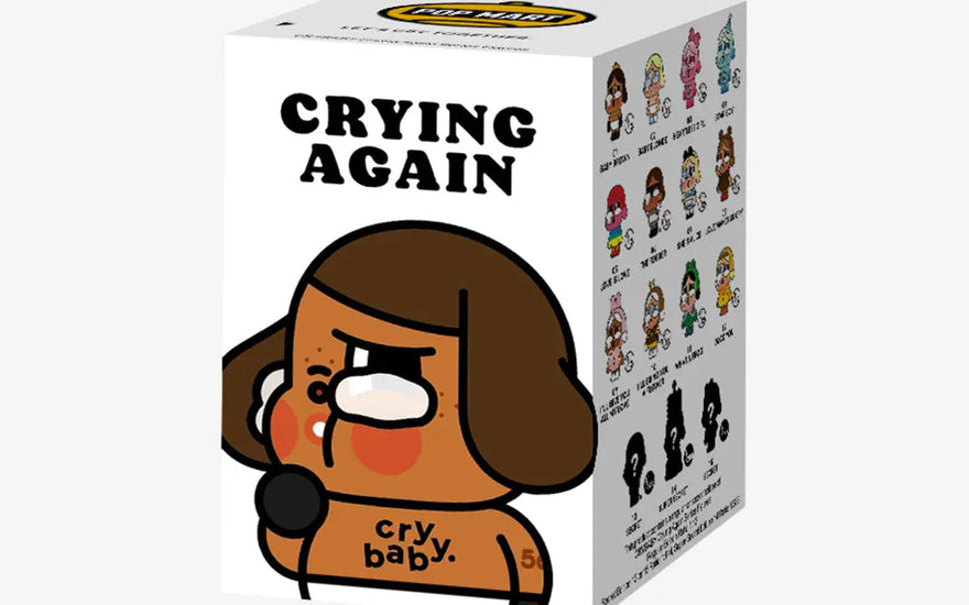 Pop Mart CRYBABY Figurine din seria Crying Again Cutia surpriză: Colecționează drăgălășenia virală
